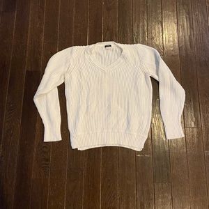 White JCrew Sweater